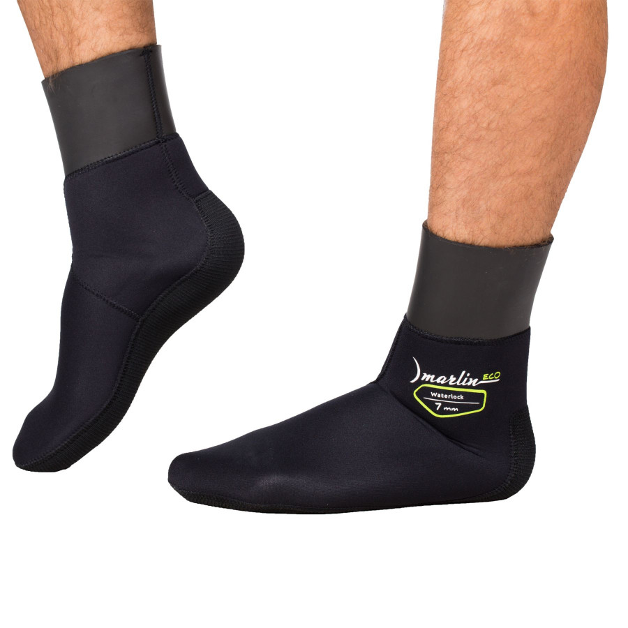 Calcetines Marlin WATERLOCK ECO Neopreno Sandwich negros - Vista 3