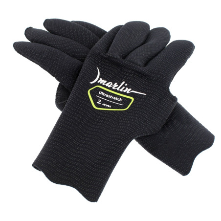 Guantes Marlin ULTRASTRETCH Negro (2 mm / 3 mm / 5 mm)