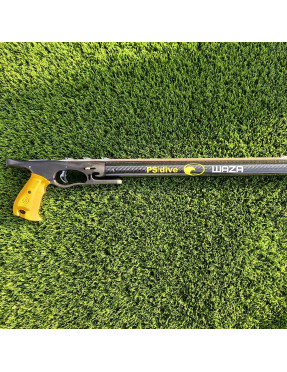 Fusil PS-Dive Waza Carbon guía integral cabezal abierto doble goma - Pesca submarina | Marlinsubnorte