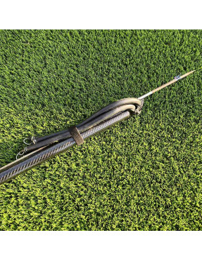 Fusil PS-Dive Waza Carbon guía integral cabezal abierto doble goma - Pesca submarina | Marlinsubnorte