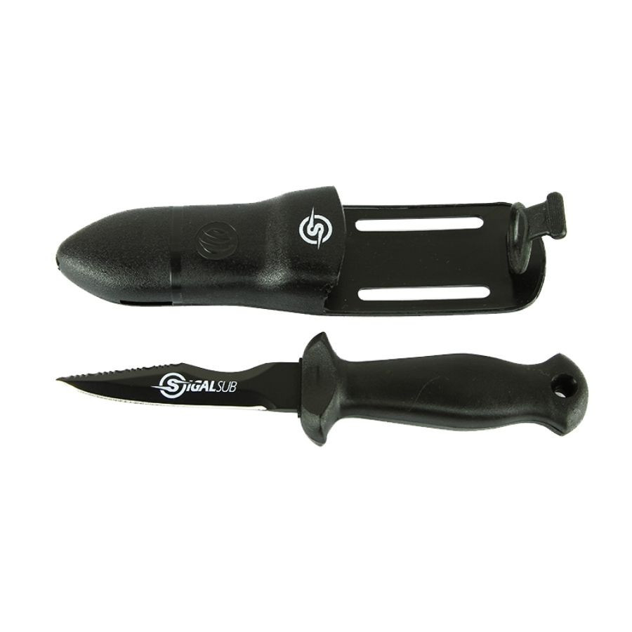 Cuchillo Stiletto Black Sigalsub | Marlinsubnorte