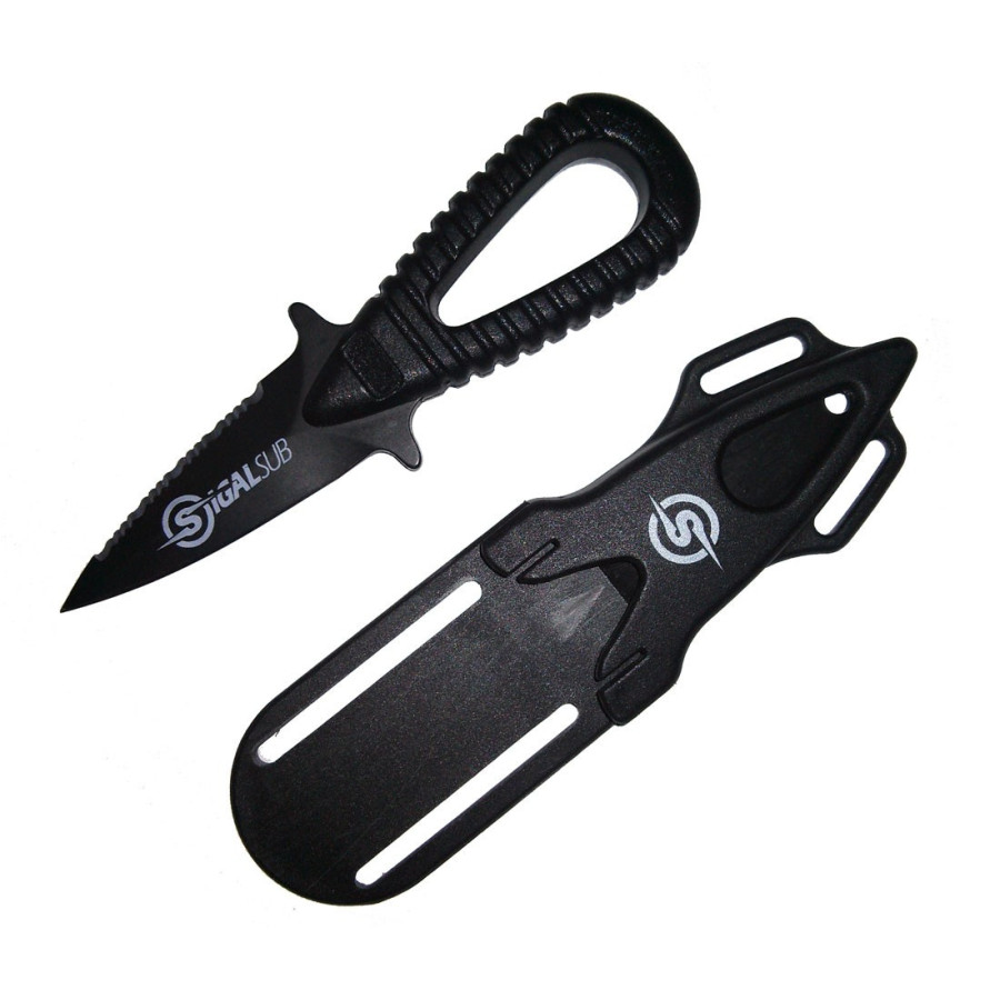 Cuchillo MICRO Black Sigalsub | Marlinsubnorte