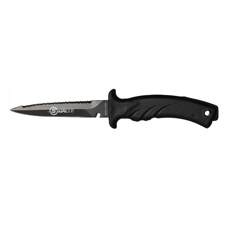 Cuchillo TORPEDO 23 Black Sigalsub | Marlinsubnorte