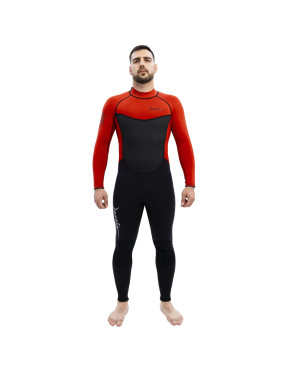 Traje neopreno hombre Marlin TROPIC MAN 3 mm red/black y blue/black | Marlinsubnorte
