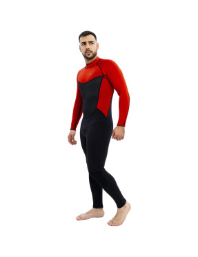 Traje neopreno hombre Marlin TROPIC MAN 3 mm red/black y blue/black | Marlinsubnorte