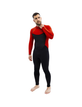 Traje neopreno hombre Marlin TROPIC MAN 3 mm red/black y blue/black | Marlinsubnorte