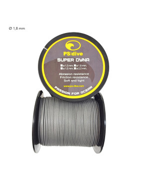 DYNA SUPER Dyneema con forro encerado PS Dive varios diámetros y colores | Marlinsubnorte