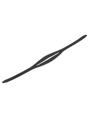 Correa de silicona para máscara de 16 mm Negro | Marlinsubnorte