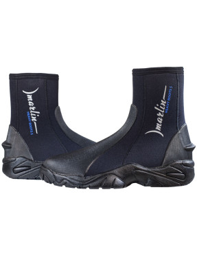 Escarpines Marlin HEAVY BOOTS 5 mm – Suela dura y cremallera YKK | Marlinsubnorte