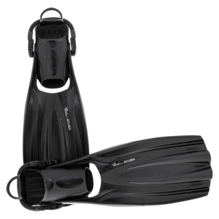 Aletas Marlin Scuba EBS – Profesionales de talón abierto para buceo