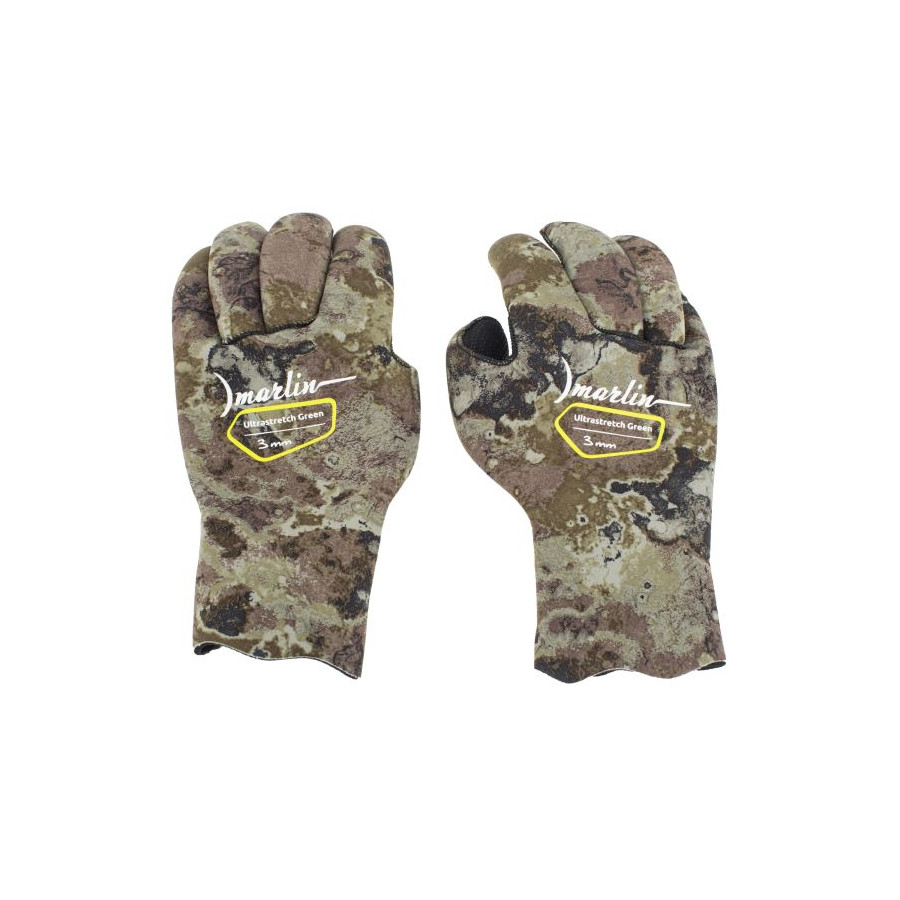 Guantes Marlin Ultrastretch 3 mm neopreno elástico para buceo y pesca - Marlinsubnorte