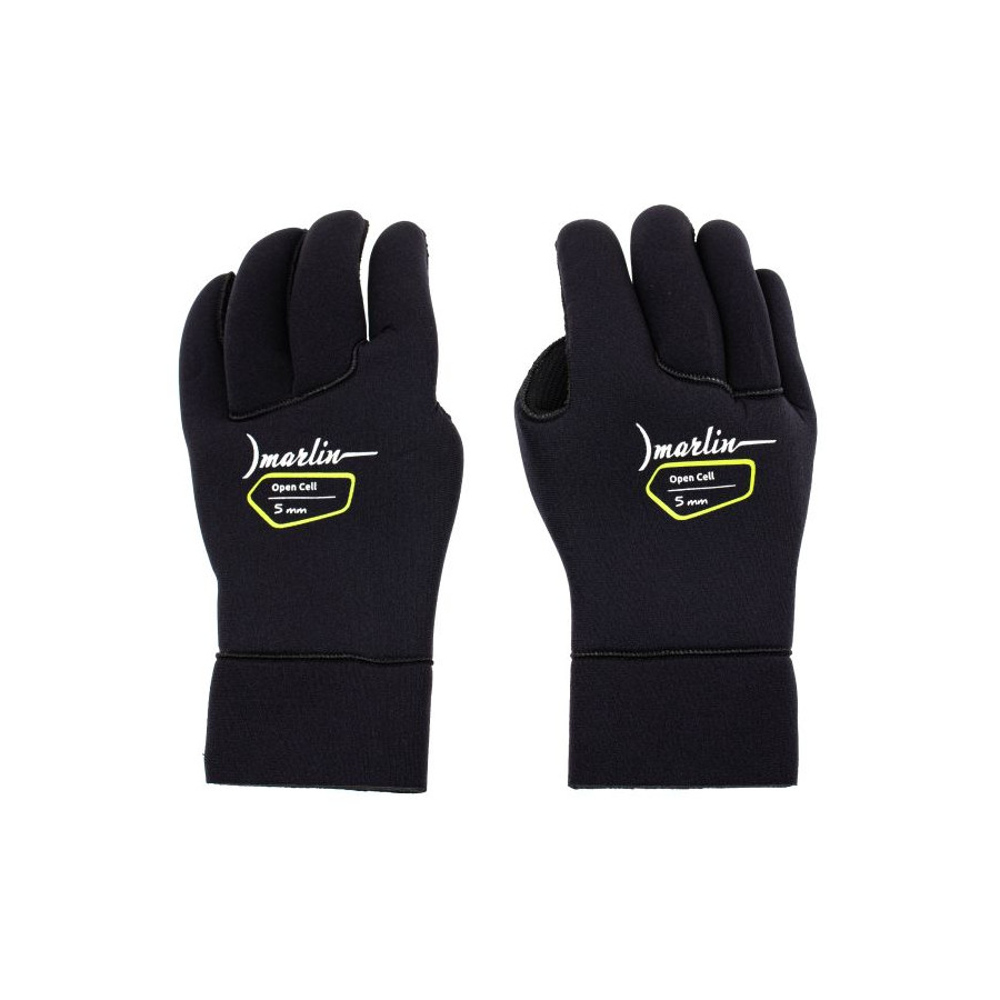 Guantes Marlin OPEN CELL Sheico 5 mm Negro - Vista 2