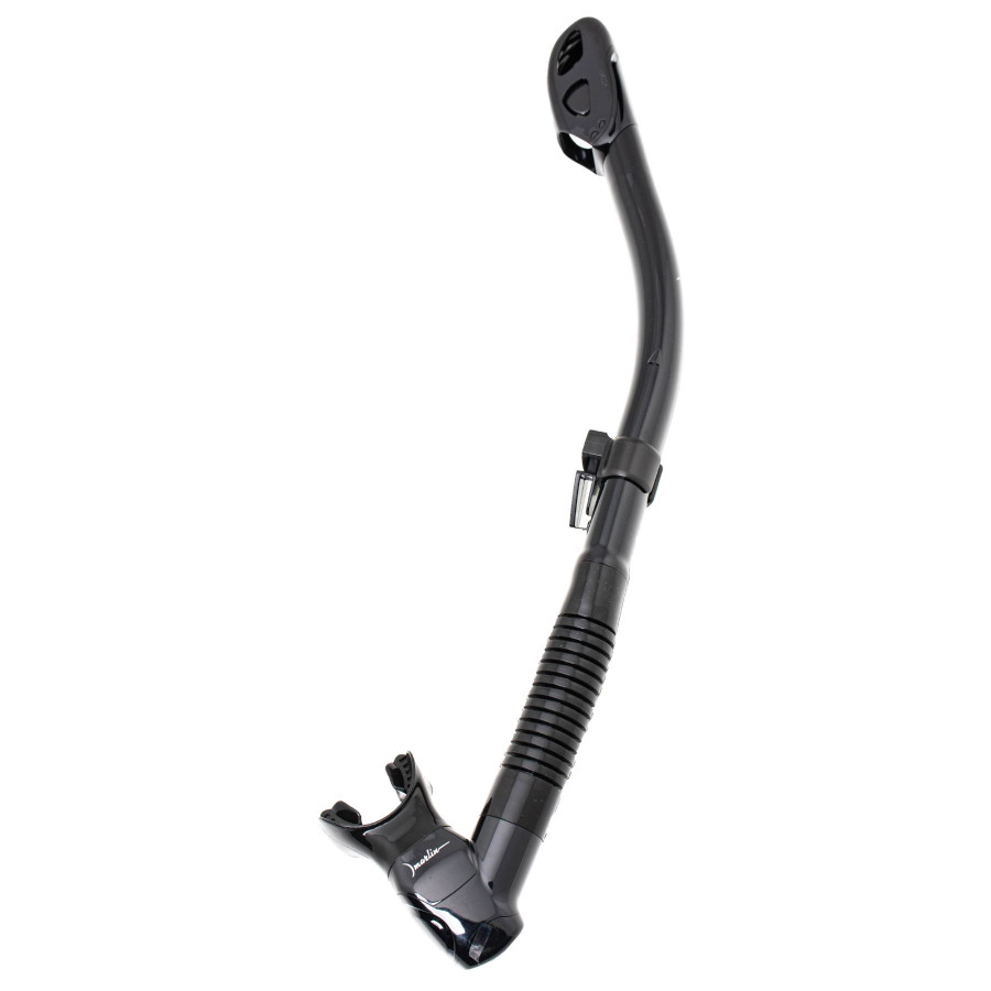 Tubo Snorkel Marlin Dry Lux seco con válvulas y boquilla anatómica - Marlinsubnorte