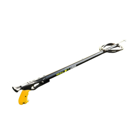 Fusil PS-Dive Waza Carbon con Guía integral cabezal abierto y doble goma
