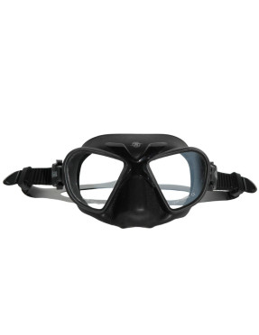 Máscara Sigalsub X-WIDE en silicona flexible negra opaca | Marlinsubnorte