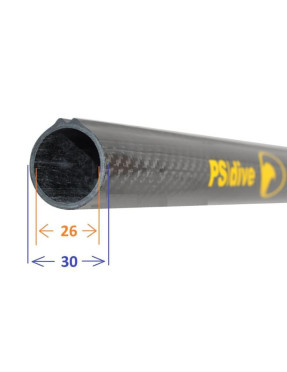 Tubo PS Dive Carbono 3K para fusiles de pesca submarina