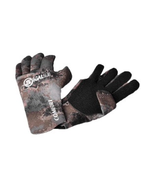 Guantes Confort EVO 2 mm Sigalsub neopreno marrón- Marlinsubnorte