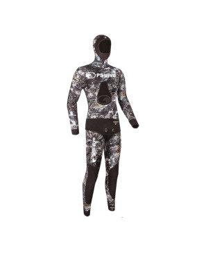 Traje PS Dive Ovata 5 mm microporoso mimético pesca submarina | Marlinsubnorte