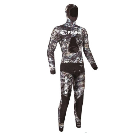 Traje PS Dive Ovata neopreno microporoso mimético 5 mm talla 5 | Marlinsubnorte