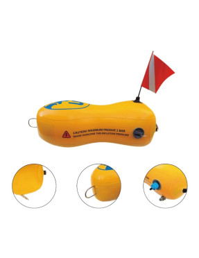 Boya alta presión Wahoo PS Dive 15 y 30 L | Marlinsubnorte