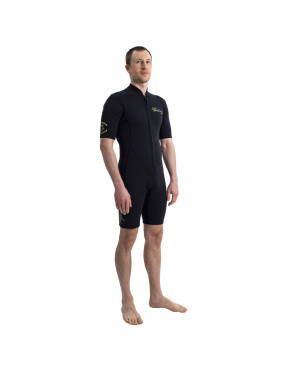 Traje shorty Marlin Costa Man 2 mm negro | Marlinsubnorte