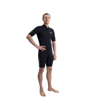 Traje shorty Marlin Costa Man 2 mm negro | Marlinsubnorte