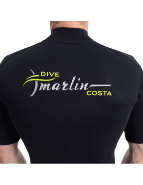 Traje shorty Marlin Costa Man 2 mm negro | Marlinsubnorte