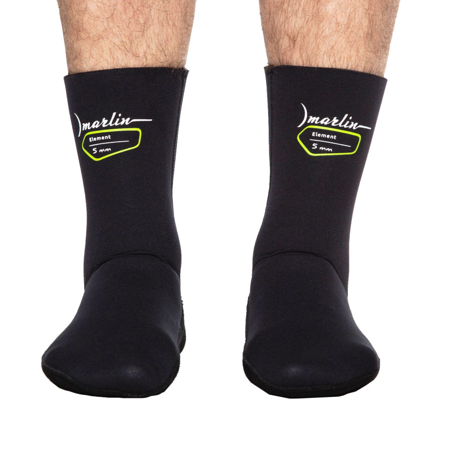 Calcetines neopreno Marlin Element 3 mm Negro - Vista 4