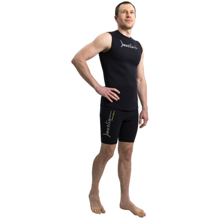 Chaleco neopreno Marlin Vest Nylon 2 mm Negro | Marlinsubnorte