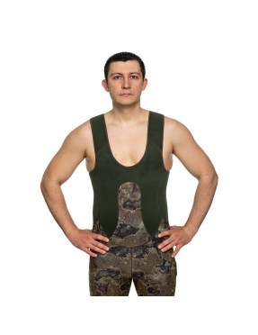 Traje neopreno Marlin Camoskin Pro 5 mm verde camuflaje | Marlinsubnorte