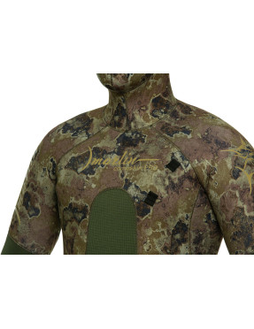 Traje neopreno Marlin Camoskin Pro 5 mm verde camuflaje | Marlinsubnorte