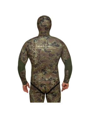 Traje neopreno Marlin Camoskin Pro 5 mm verde camuflaje | Marlinsubnorte