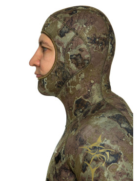 Traje neopreno Marlin Camoskin Pro 5 mm verde camuflaje | Marlinsubnorte