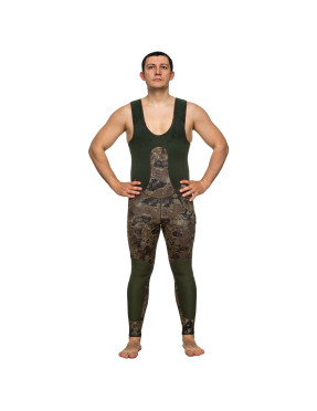 Traje neopreno Marlin Camoskin Pro 5 mm verde camuflaje | Marlinsubnorte