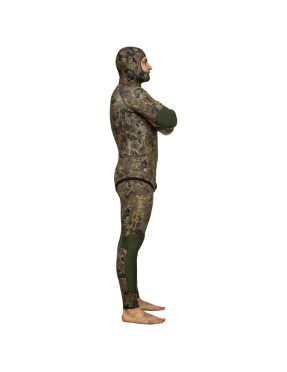 Traje neopreno Marlin Camoskin Pro 5 mm verde camuflaje | Marlinsubnorte