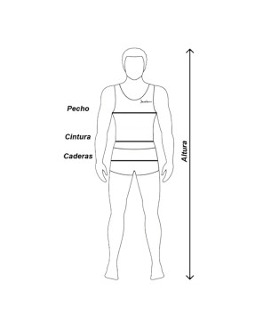 Pantalones cortos neopreno Marlin 2 mm negro | Marlinsubnorte