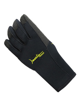 Guantes neopreno Kevlar Marlin ARMOR 3 mm negro | Marlinsubnorte