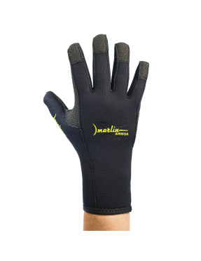 Guantes neopreno Kevlar Marlin ARMOR 3 mm negro | Marlinsubnorte