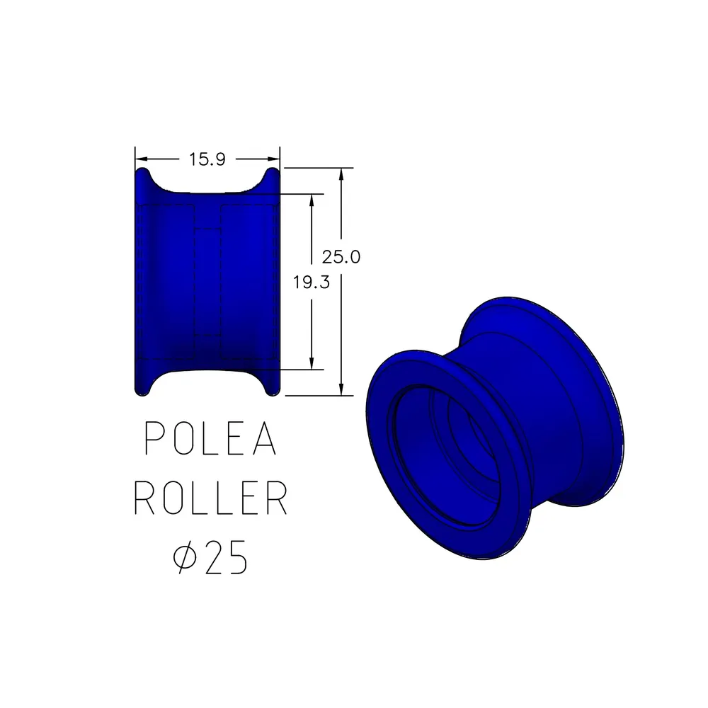 Poleas ROLLER ceramic PS-Dive - Vista 5