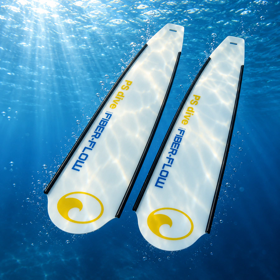 Aletas PS Dive Fiber Flow 83 cm fibra de vidrio (NOVEDAD 2026) | Marlinsubnorte