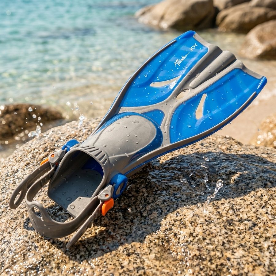 Aletas Marlin Joy Infantiles para Snorkel con Talla Ajustable