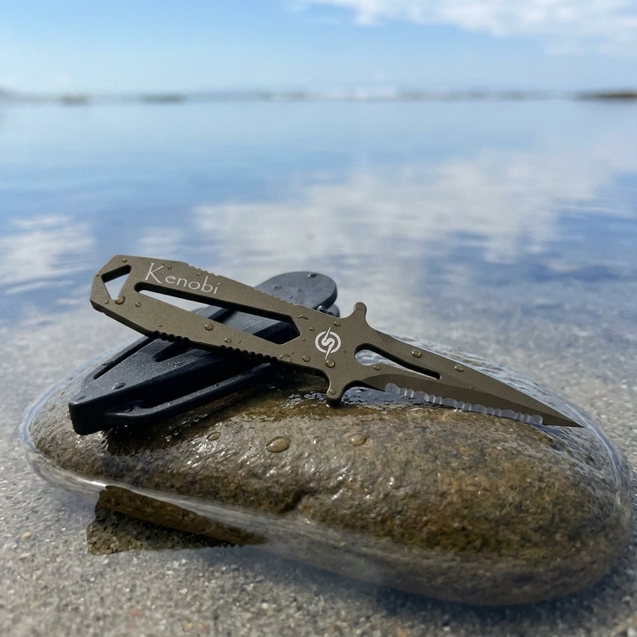 Cuchillo Sigalsub KENOBI negro
