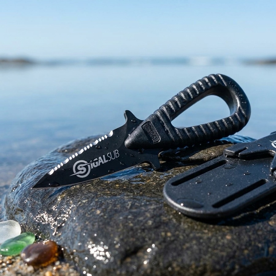 Cuchillo Sigalsub MICRO Black