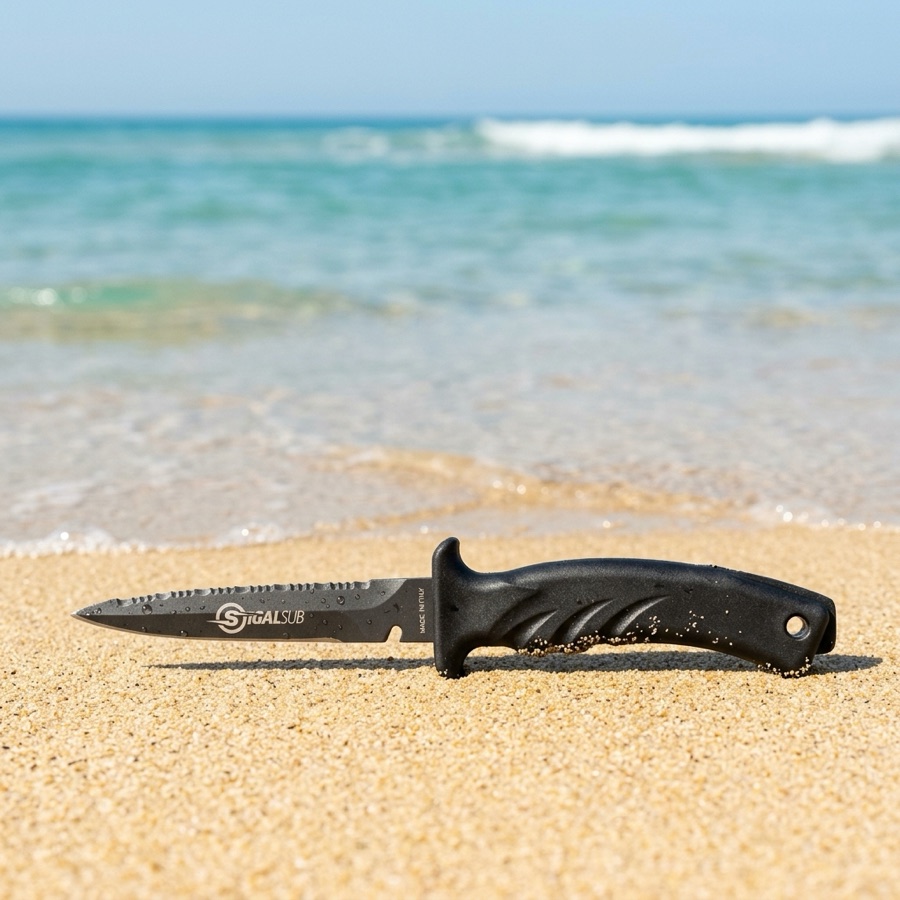 Cuchillo Sigalsub TORPEDO 23 Black
