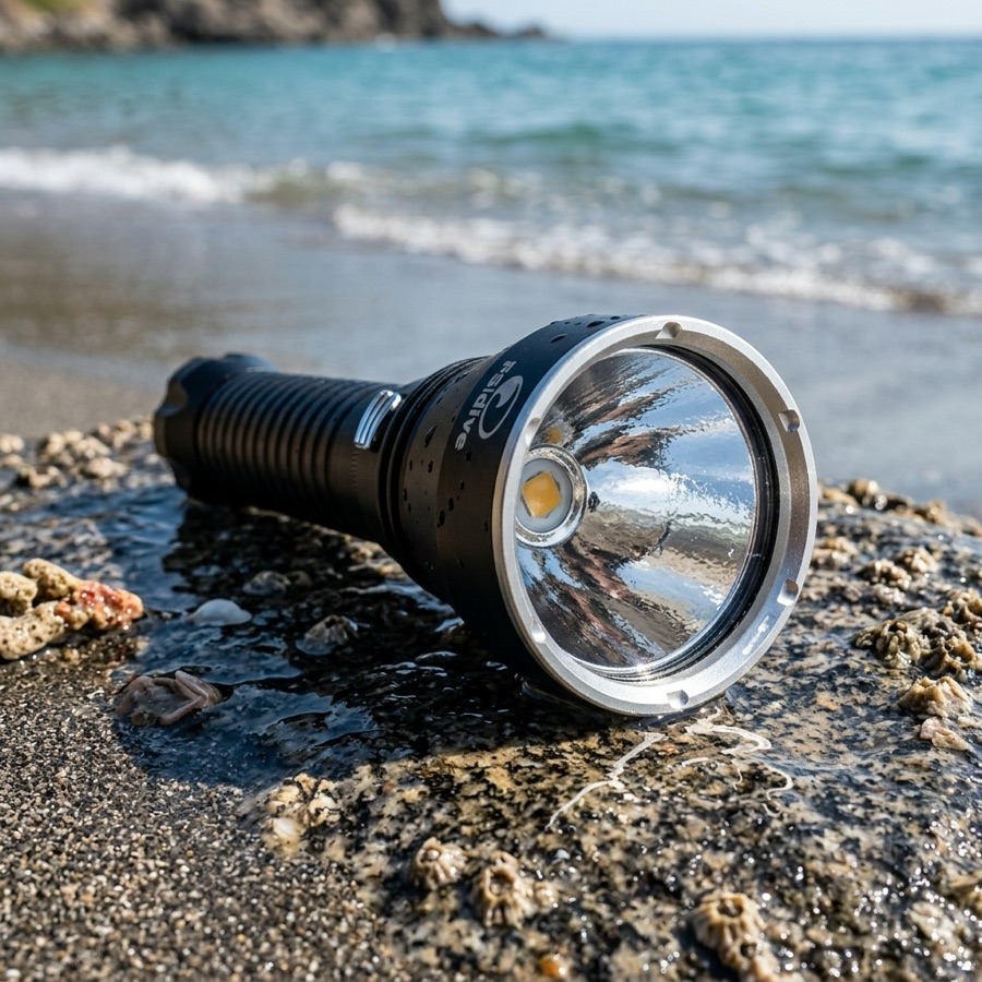 Linterna de Buceo PS-Dive FOCO LARGE 4200 LUMEN