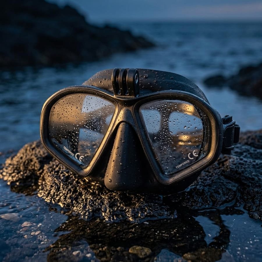 Comprar Máscara Marlin Matte con Soporte para GoPro – Pesca Submarina y Buceo