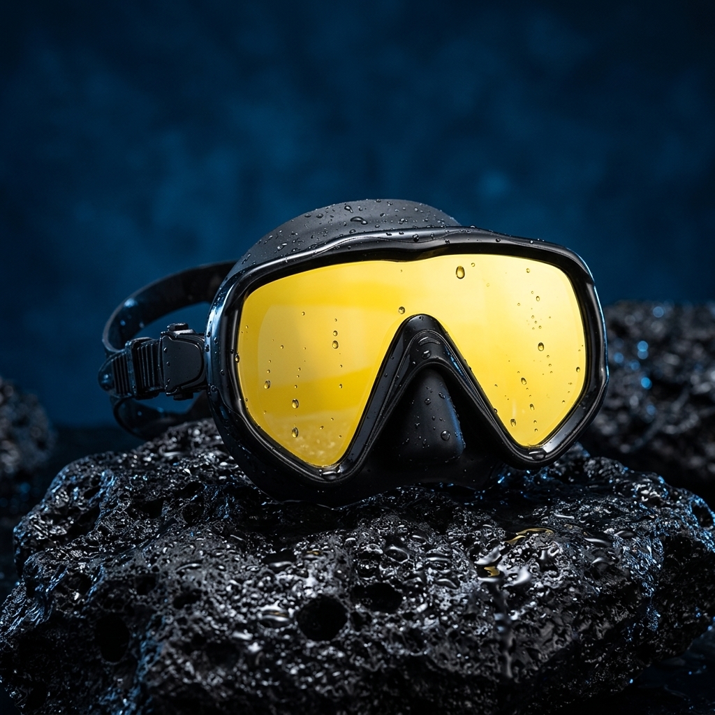 Máscara Marlin Visualator con opción de Lente Espejo para Buceo y Snorkel