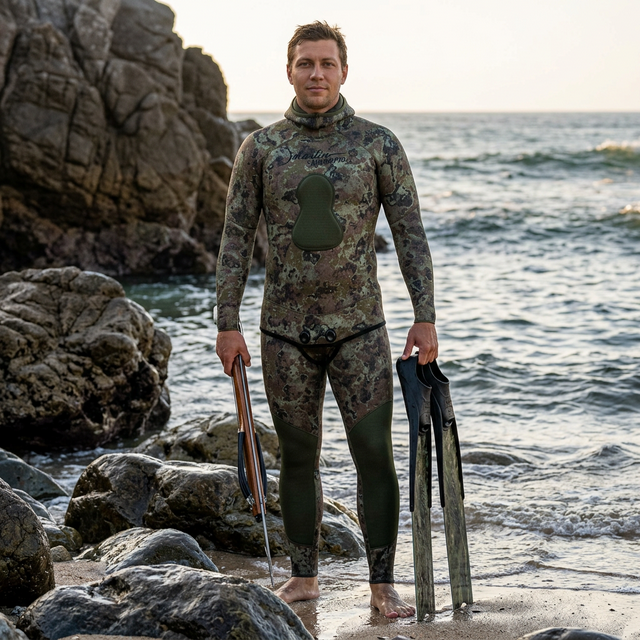 Neopreno Marlin SKILUR PRO  Green Camu