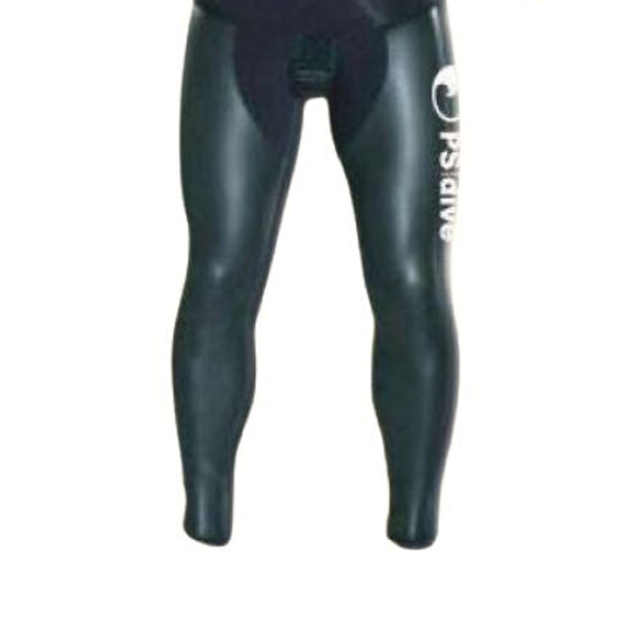 Pantalón PS Dive Chicle neopreno liso negro | Marlinsubnorte