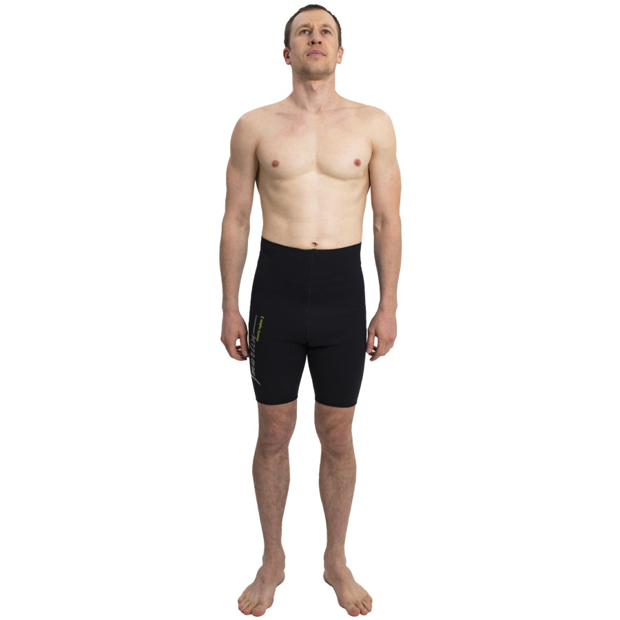 Pantalones cortos neopreno Marlin 2 mm negro - Vista 1
